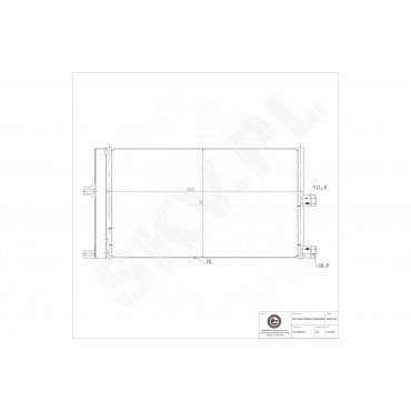 Condenseur de Climatisation Pour Tesla Model 3 107708300A 107708300B