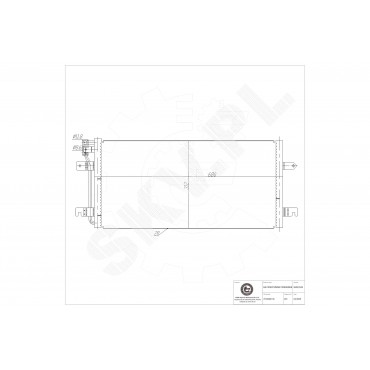 Condenseur de Climatisation Pour VW California T4 Camper 701820413K 7D0820413B