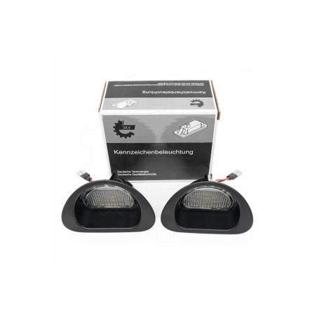 2 Lampe Feu de Plaque LED Pour Peugeot 107 Citroën C1