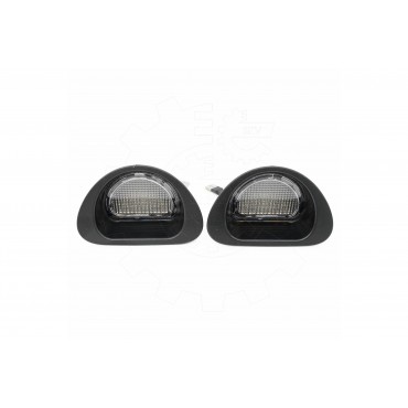 2 Lampe Feu de Plaque LED Pour Peugeot 107 Citroën C1