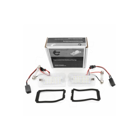2 Lampe Feu de Plaque LED Pour Fiat 500 51800482