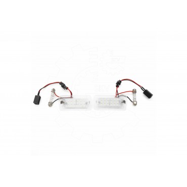 2 Lampe Feu de Plaque LED Pour Fiat 500 51800482