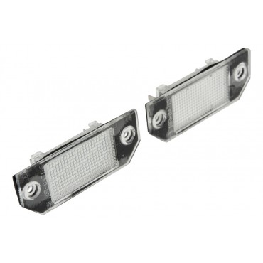 2 Lampe Feu de Plaque LED Pour Ford C-Max Focus II 3M5A13550AA 3M5A13550BA
