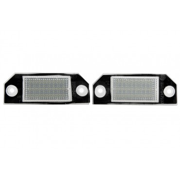 2 Lampe Feu de Plaque LED Pour Ford C-Max Focus II 3M5A13550AA 3M5A13550BA