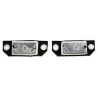 2 Lampe Feu de Plaque LED Pour Ford C-Max Focus II 3M5A13550AA 3M5A13550BA