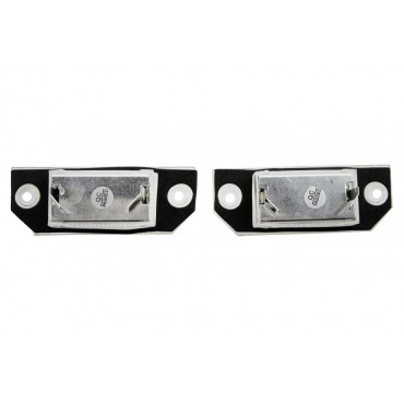2 Lampe Feu de Plaque LED Pour Ford C-Max Focus II 3M5A13550AA 3M5A13550BA