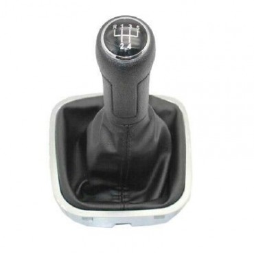 Soufflet et Pommeau Levier 5 vitesses VOLKSWAGEN Jetta Polo 2009-2020 6R0711113M