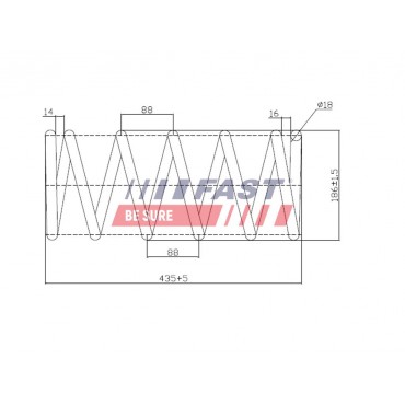 Ressort de Suspension Avant Pour Fiat Ducato 1319262080