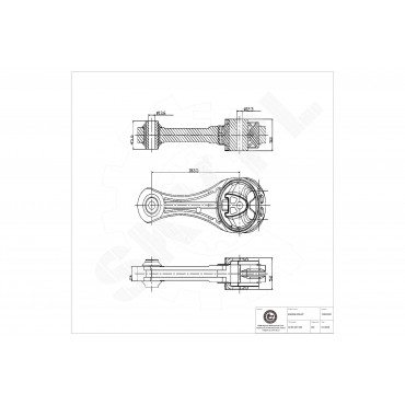 Support Moteur Arrière Pour Renault Kangoo 8200427530
