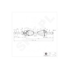 Arbre de transmission Cardan Pour Peugeot Fiat Citroën 1463108080 1491238080