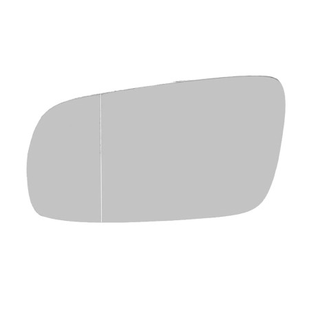Verre Miroir de rétroviseur Gauche Conducteur SKODA OCTAVIA 1996-2020 3B1857521