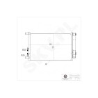 Condenseur de Climatisation Pour Alfa Romeo 147 GT 46814850 50506520 50506568