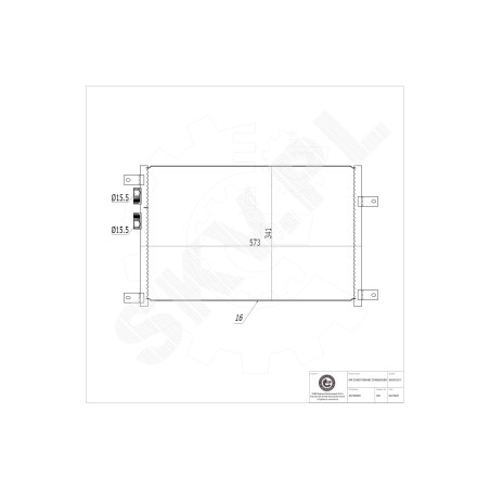 Condenseur de Climatisation Pour Alfa Romeo 147 156 46790658 46842842 60628820