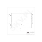 Condenseur de Climatisation Pour Alfa Romeo Giulia Stelvio 50534298