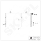 Condenseur de Climatisation Pour Audi 80 Cabriolet Coupé 8A0260401AA