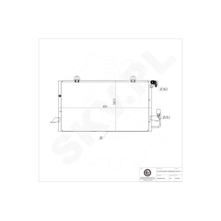 Condenseur de Climatisation Pour Audi 80 A6 Cabriolet 8A0260401AB 8A0260403AB