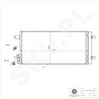 Condenseur de Climatisation Pour VW Audi Seat Arona Ibiza V Skoda 2Q0816411A
