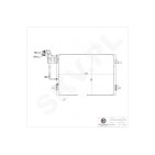 Condenseur de Climatisation Pour VW Passat Audi A4 8D0959482