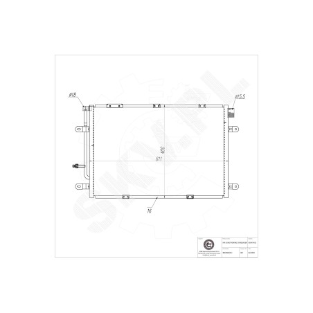 Condenseur de Climatisation Pour Audi A4 8E0260403S