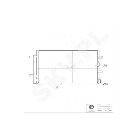 Condenseur de Climatisation Pour Audi A4 A5 Q5 4G0260401A 8K0260401D 8K0260401E