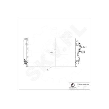 Condenseur de Climatisation Pour BMW i3 I01 i8 I12 I15 Série 1 F20 64504270545