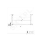 Condenseur de Climatisation Pour BMW Série 3 E46 X3 E83 64538377648 8377648