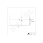Condenseur de Climatisation Pour BMW Série 5 E39 7 E38 64538375513 8375513
