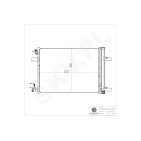 Condenseur de Climatisation Pour Opel Chevrolet Vauxhall 13267648 1850136