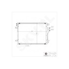 Condenseur de Climatisation Pour VW Chrysler Dodge Lancia K4677789AA 4677782AC