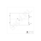 Condenseur de Climatisation Pour Chrysler PT Cruiser Combi Van 5073579AA
