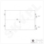 Condenseur de Climatisation Pour Chrysler PT Cruiser Combi Van 5073579AA
