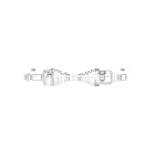 Cardan Arbre de transmission Gauche Pour KADJAR 1.5 dCi 1.5 BLUE dC 391011681R