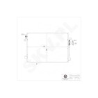 Condenseur de Climatisation Pour Fiat Freemont Dodge Journey Van