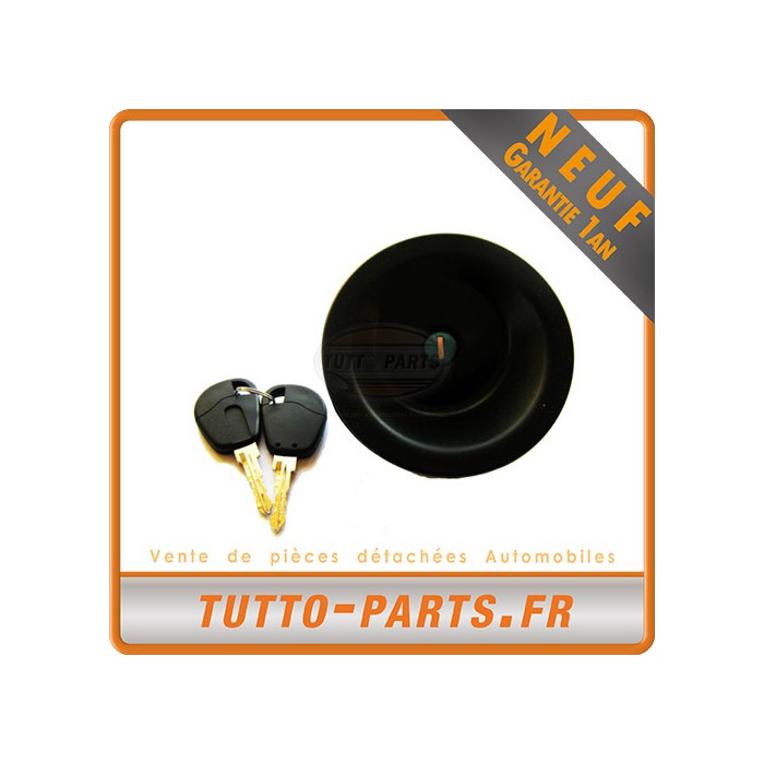 Bouchon Réservoir de Carburant + Clés Citroën Berlingo Peugeot Partner - Jusqu'à 2008