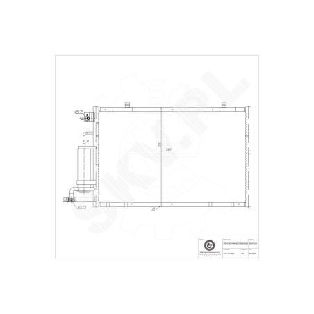 Condenseur de Climatisation Pour Ford B-Max Fiesta VI 1751976 1818909