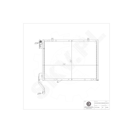 Condenseur de Climatisation Pour Ford B-Max Fiesta VI Tourneo Transit 1856009