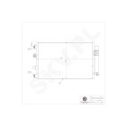 Condenseur de Climatisation Pour Ford C-Max II Focus III Grand BV6119710BA