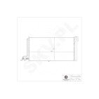 Condenseur de Climatisation Pour Ford C-Max II Focus III Grand 1857751 2010808