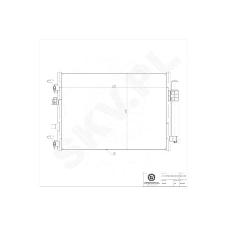 Condenseur de Climatisation Pour Ford C-Max II Grand 1684942 1868833 2051798