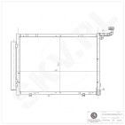 Condenseur de Climatisation Pour Ford Ecosport Fiesta VII Puma Tourneo 2113906