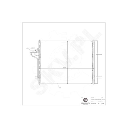 Condenseur de Climatisation Pour Ford Focus III Kuga II Tourneo Transit 1785465