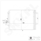 Condenseur de Climatisation Pour Ford Land Rover Volvo 6G9119710CB LR023921