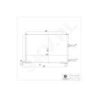 Condenseur de Climatisation Pour Ford Ranger Mazda B-Serie BT-50 Pick-up