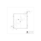 Condenseur de Climatisation Pour Honda MG Rover 80110SO1A11 JRB100490 JRB100780