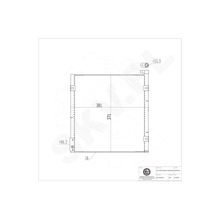 Condenseur de Climatisation Pour Honda MG Rover 80110SO1A11 JRB100490 JRB100780