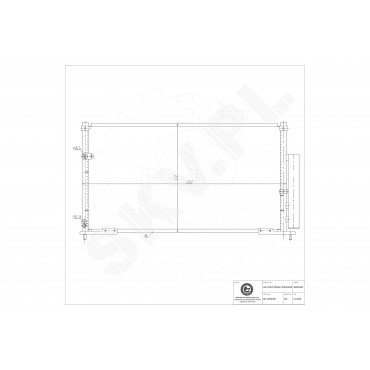 Condenseur de Climatisation Pour Honda Civic VIII 80110SNKK01 80110SNLA01