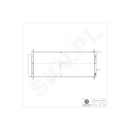 Condenseur de Climatisation Pour Honda CR-Z Insight Jazz III 80100SZTG01
