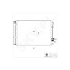 Condenseur de Climatisation Pour Hyundai Accent IV i20 Veloster Kia RIO III