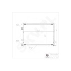 Condenseur de Climatisation Pour Hyundai Accent IV i20 Kia RIO III Hatchback Van