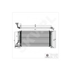 Condenseur de Climatisation Pour Hyundai Grandeur Sonata V VI Kia Magentis